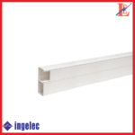 Plinthe goulotte INGELEC 2 compartiments 150x55mm PN15055
